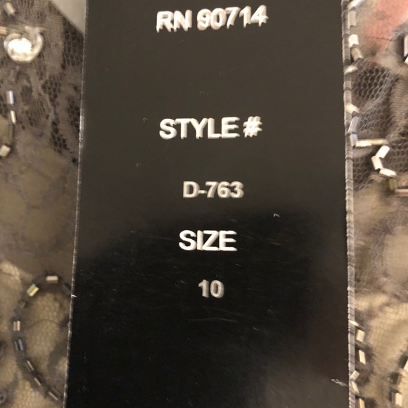 Sequin evening dress - Picture 3 of 3